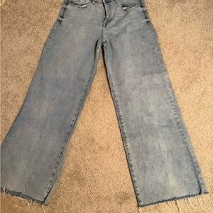 Kensie Light Blue Wide Leg Jeans